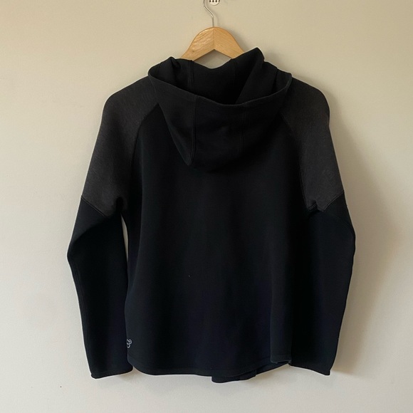 Puma Women Black Grey Full Zip Activewear Hoodie Jumper Sz XS AU8 - Picture 4 of 10
